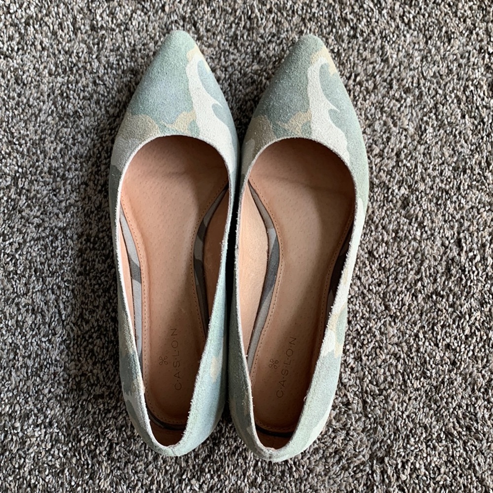 Caslon Camo flats from Nordstroms. Size 6.5